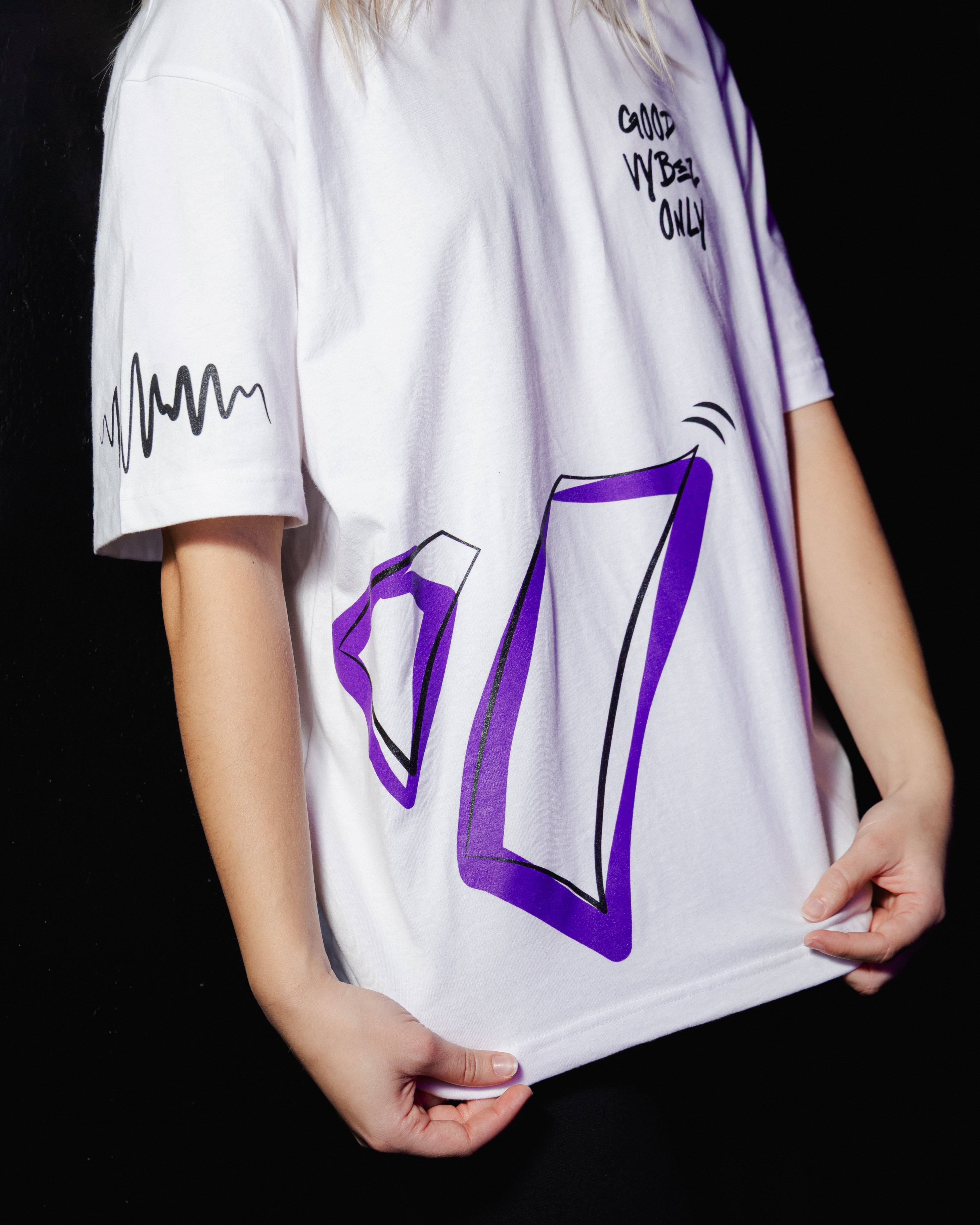 Oversize Bianca T-Shirt - Good Vybez Only