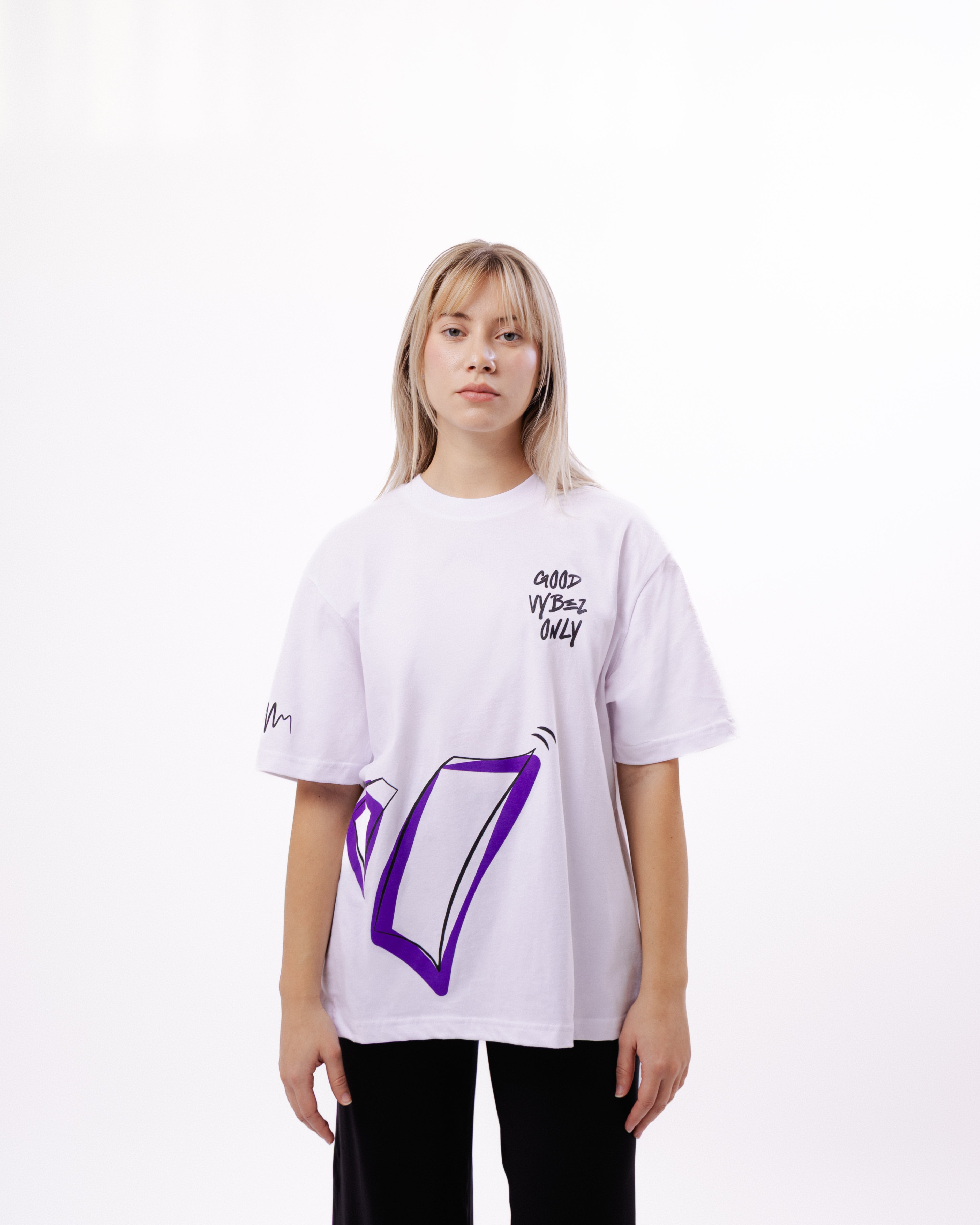 Oversize Bianca T-Shirt - Good Vybez Only