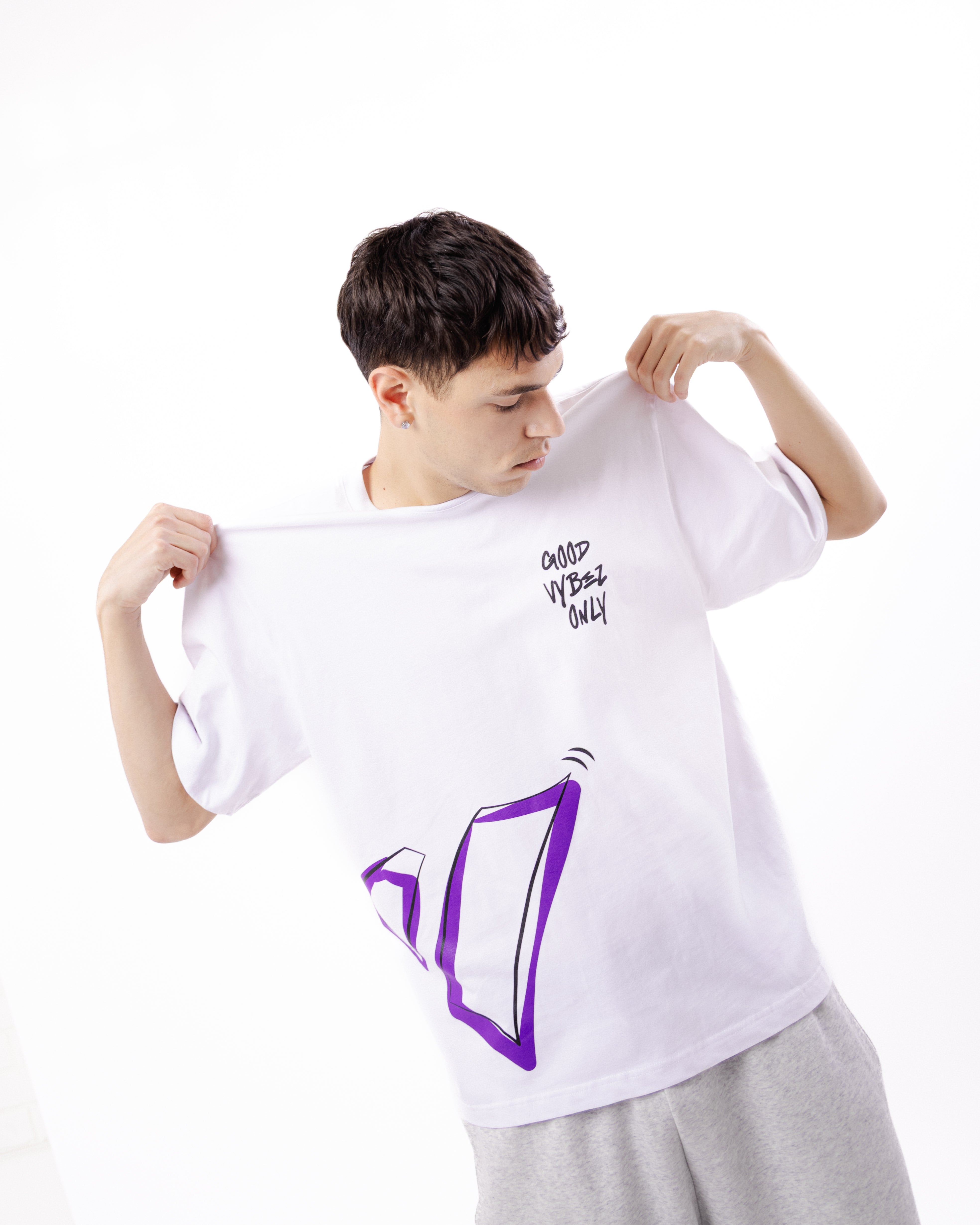 Oversize Bianca T-Shirt - Good Vybez Only