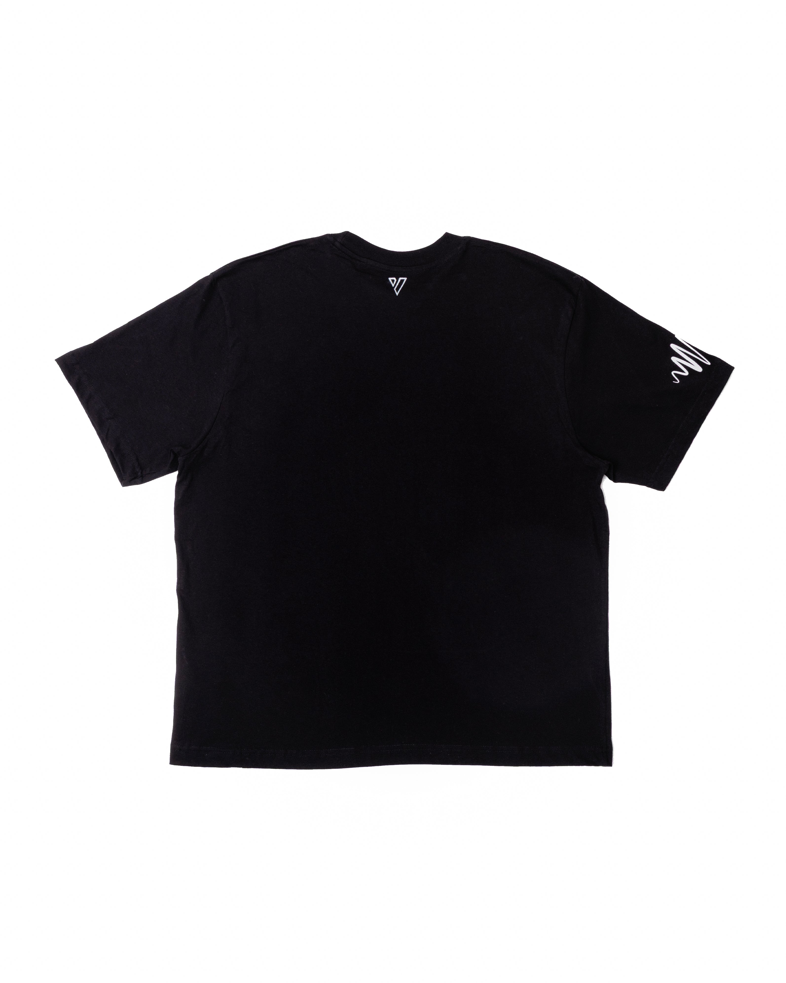 Oversize Nera T-Shirt - Good Vybez Only
