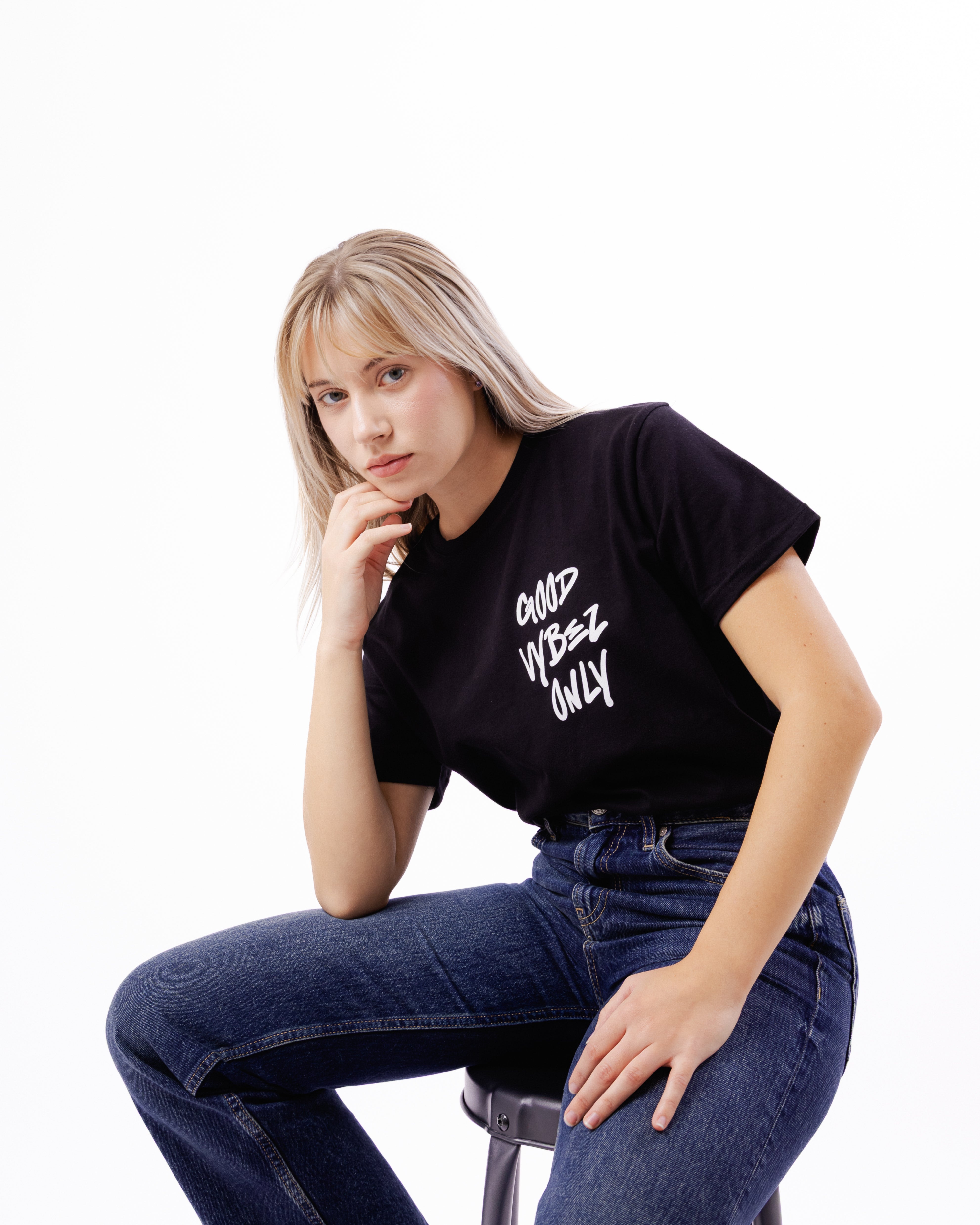 Regular Nera T-Shirt - Good Vybez Only