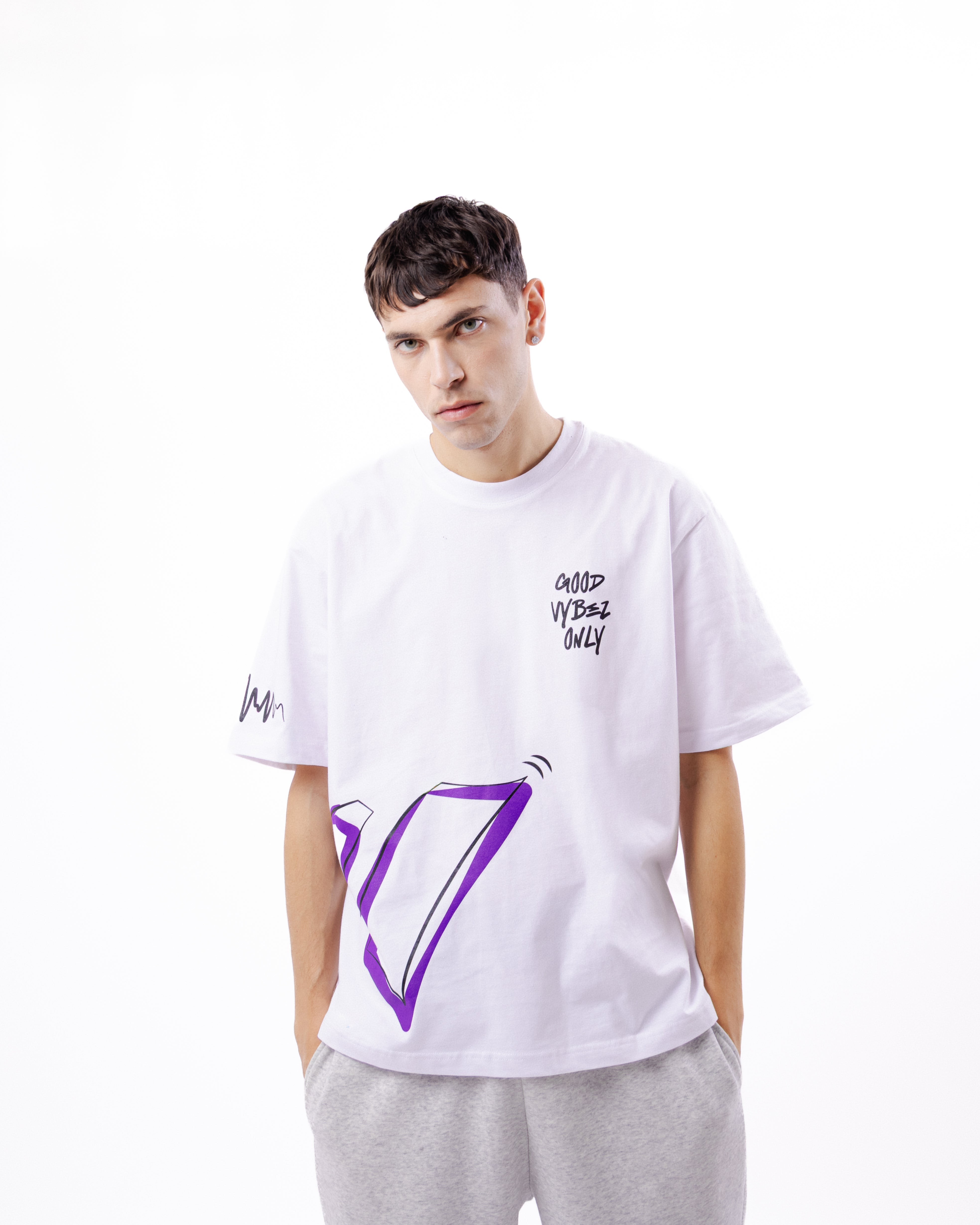 Oversize Bianca T-Shirt - Good Vybez Only