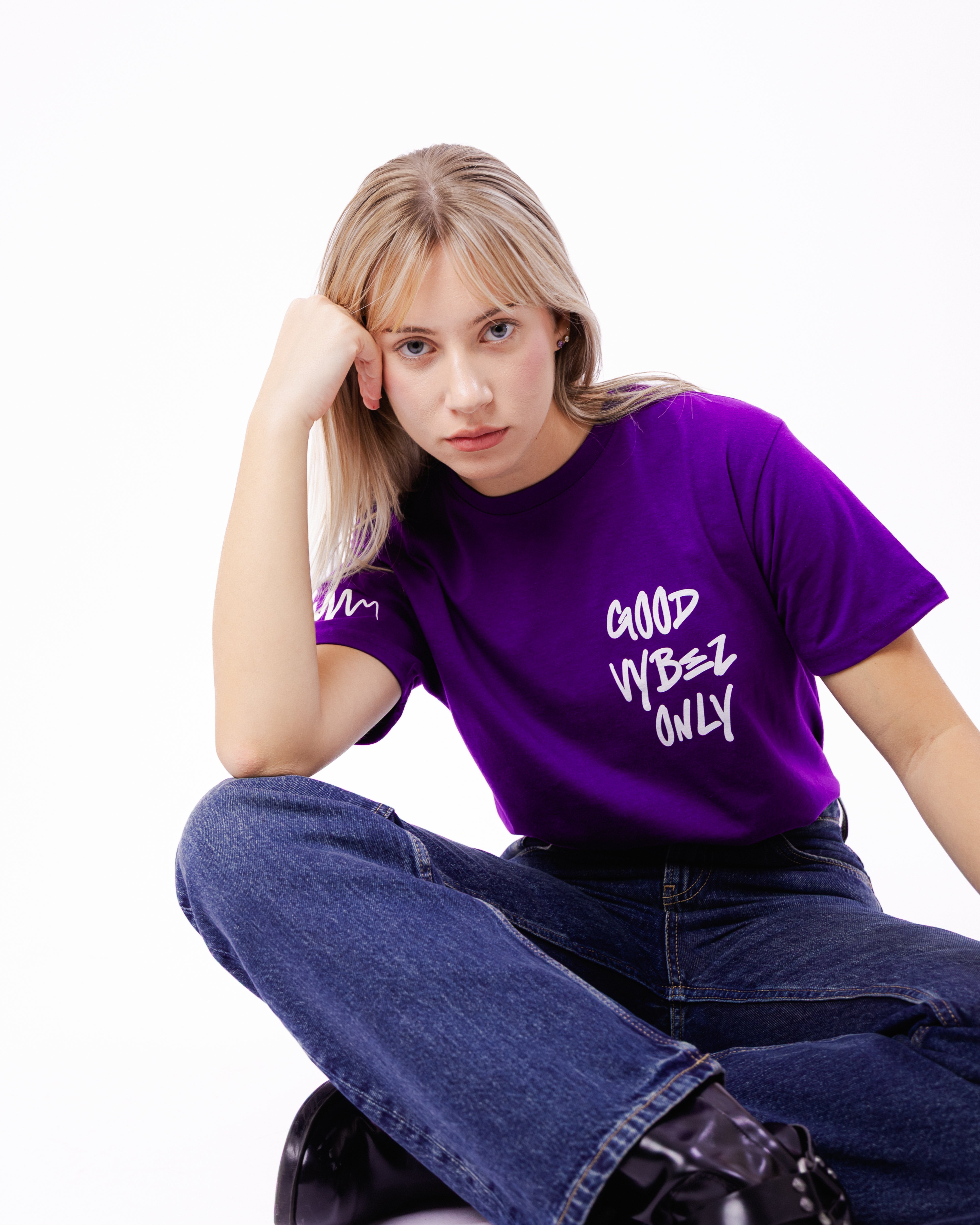 Regular Viola T-Shirt - Good Vybez Only